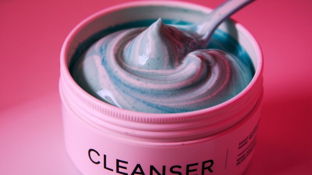 facial cleansers container