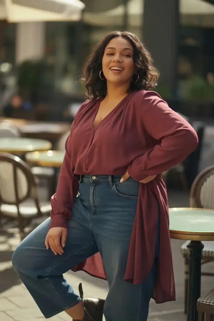 Big Belly Plus-Size Outfits